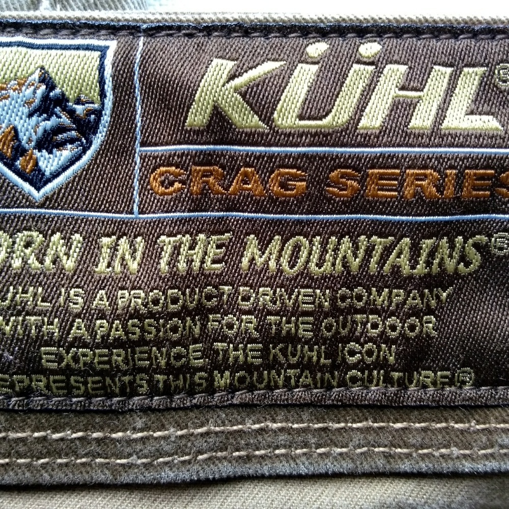 Kuhl 38X32 Brown Crag Series Hiking Pants Great